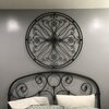 Fleur De Lis Living Metal Round Wall Décor & Reviews | Wayfair